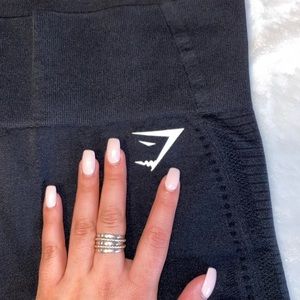 Black gymshark energy plus seamless leggings